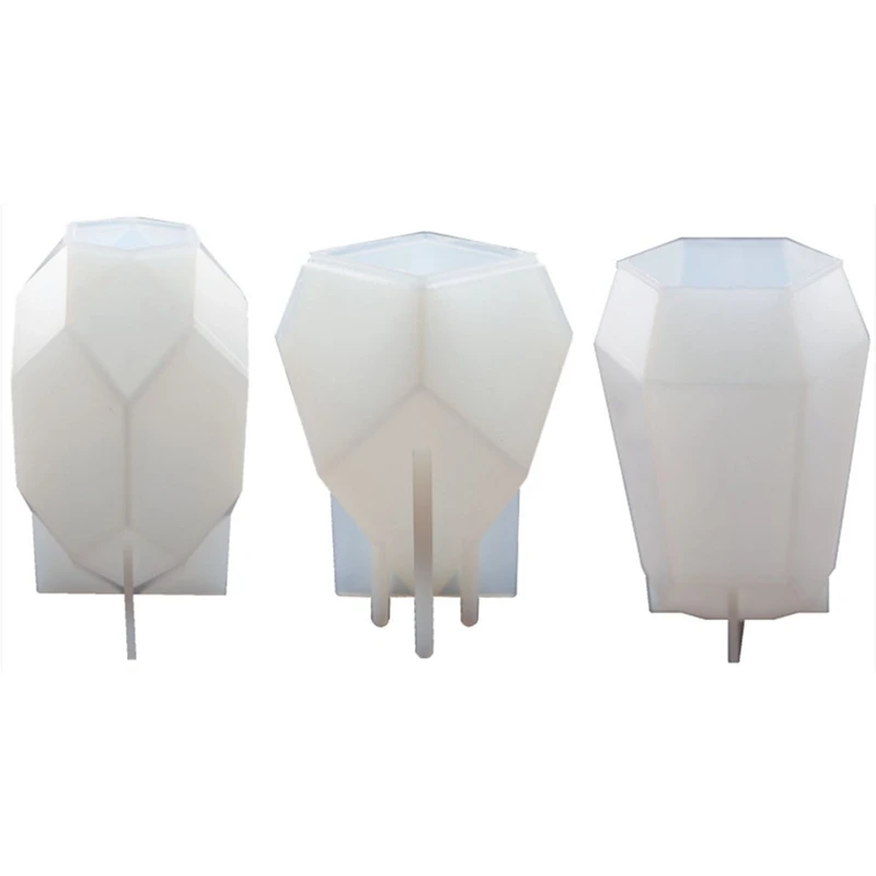 

3 шт., зеркальная силиконовая форма для держателя ювелирных изделий