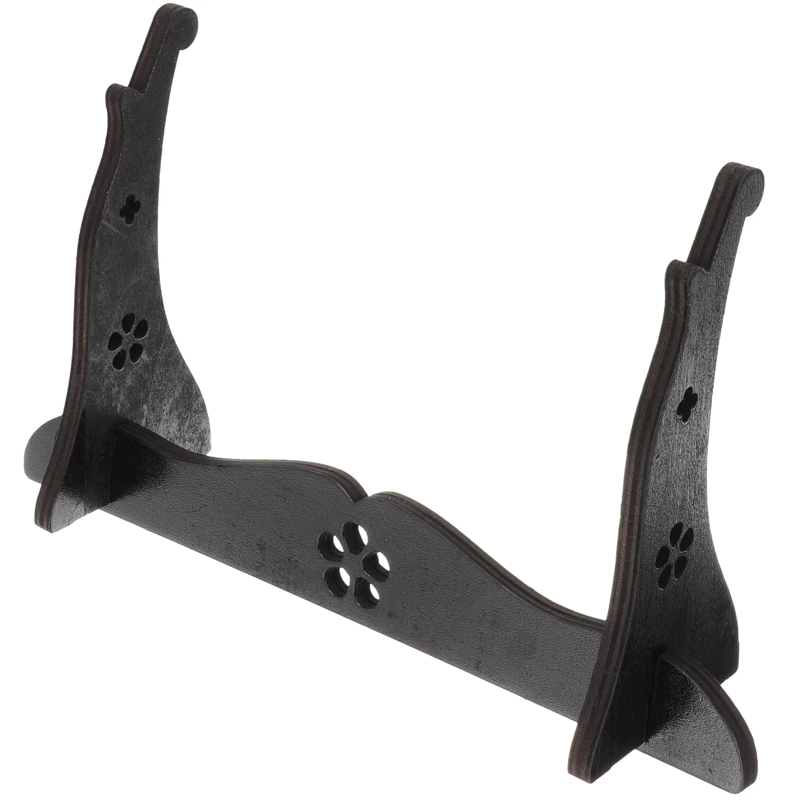 

Desktop Decor Stand Wall-mounted Swords Holder Base Storage Stands Collection Rack Samurai Wood Flute