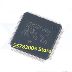 3PCS New STM32F205VET6 QFP100 Microcontroller ic chip