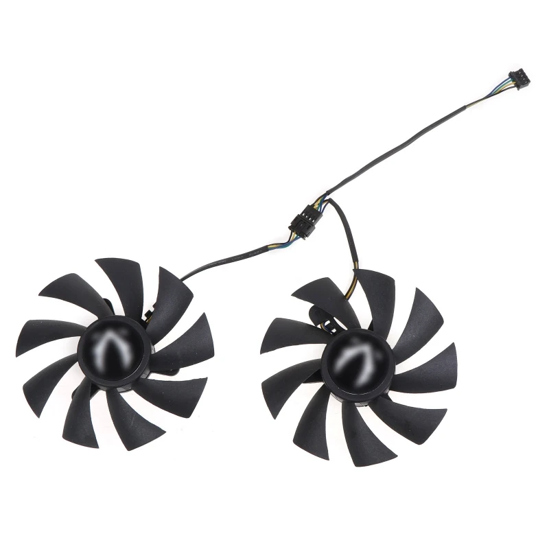 

2 Pieces 87mm GA92A2H 4Pin Graphics Card Cooling Fan For Zotac GeForce RTX 2070 SUPER Mini 8GB ZT-T20710E-10M VGA Cooler