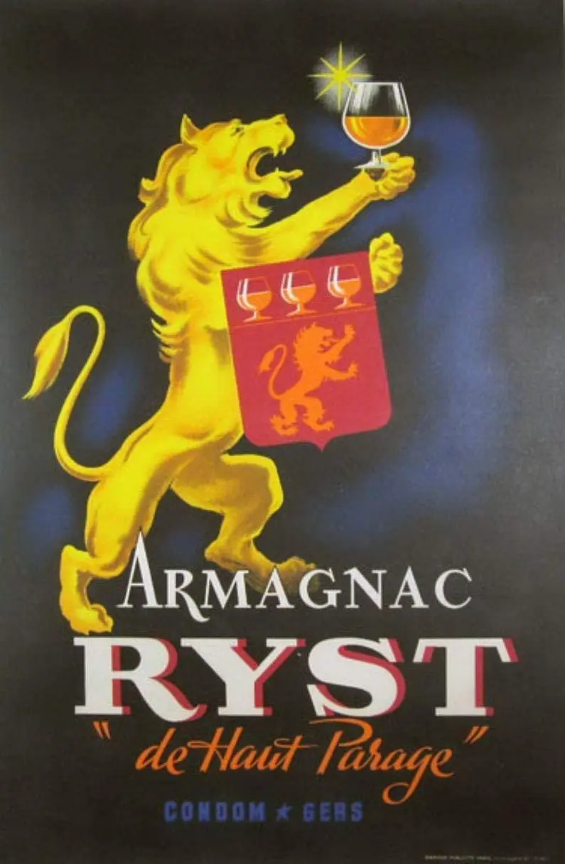 

Armagnac Ryst Damour, Забавный художественный декор, винтажные алюминиевые ретро металлические жестяные декоративные знаки