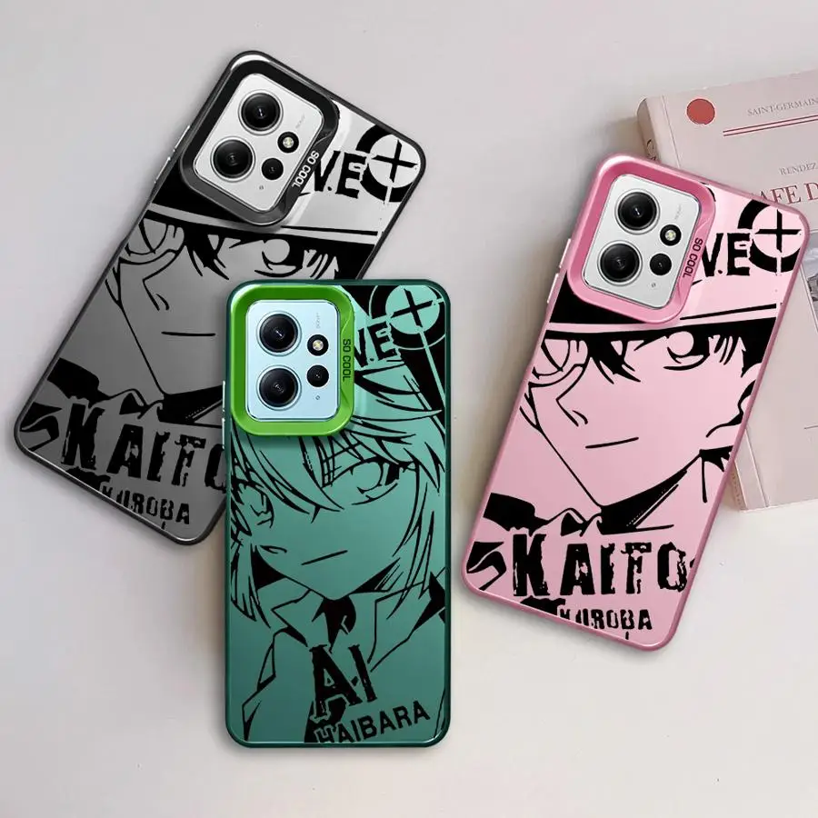 Чехол для телефона D-etective C-onan H-aibara Xiaomi 12T 13T K60 Ultra 11 Lite Poco X3 NFC Pro F4 F3 GT X5 5G C50 C51