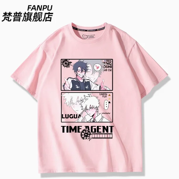 Аниме Link Click Cheng Xiaoshi Lu Guang футболка с коротким рукавом летний карнавальный костюм