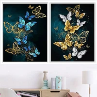 diy 5d diamond painting animal butterfly full drill square round embroidery mosaic art picture of rhinestones home decor gifts