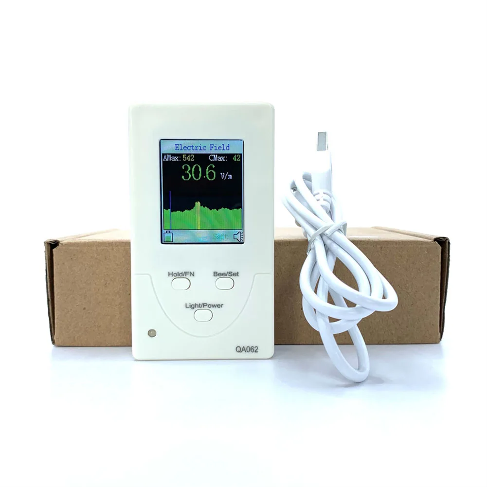 QA062 Portable Geiger Counter Handheld Electromagnetic Radiation Electric Field Radio Test Tester Dosimeter Monitor Detector images - 6