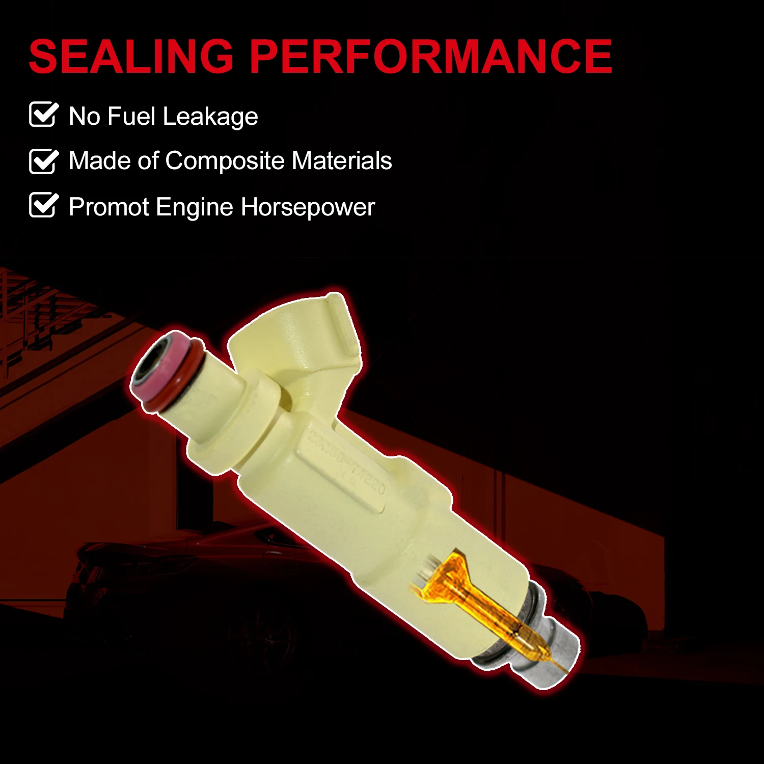 23250-74220 Топливные форсунки для Toyota Altezza Gita SXE10 AEAVF 3SGE SED 2.0L 1998 1999 2000 2001 2002 2003 2004 2005