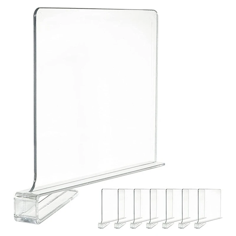 8 шт. многофункциональных разделителей шкафа для хранения и организации в