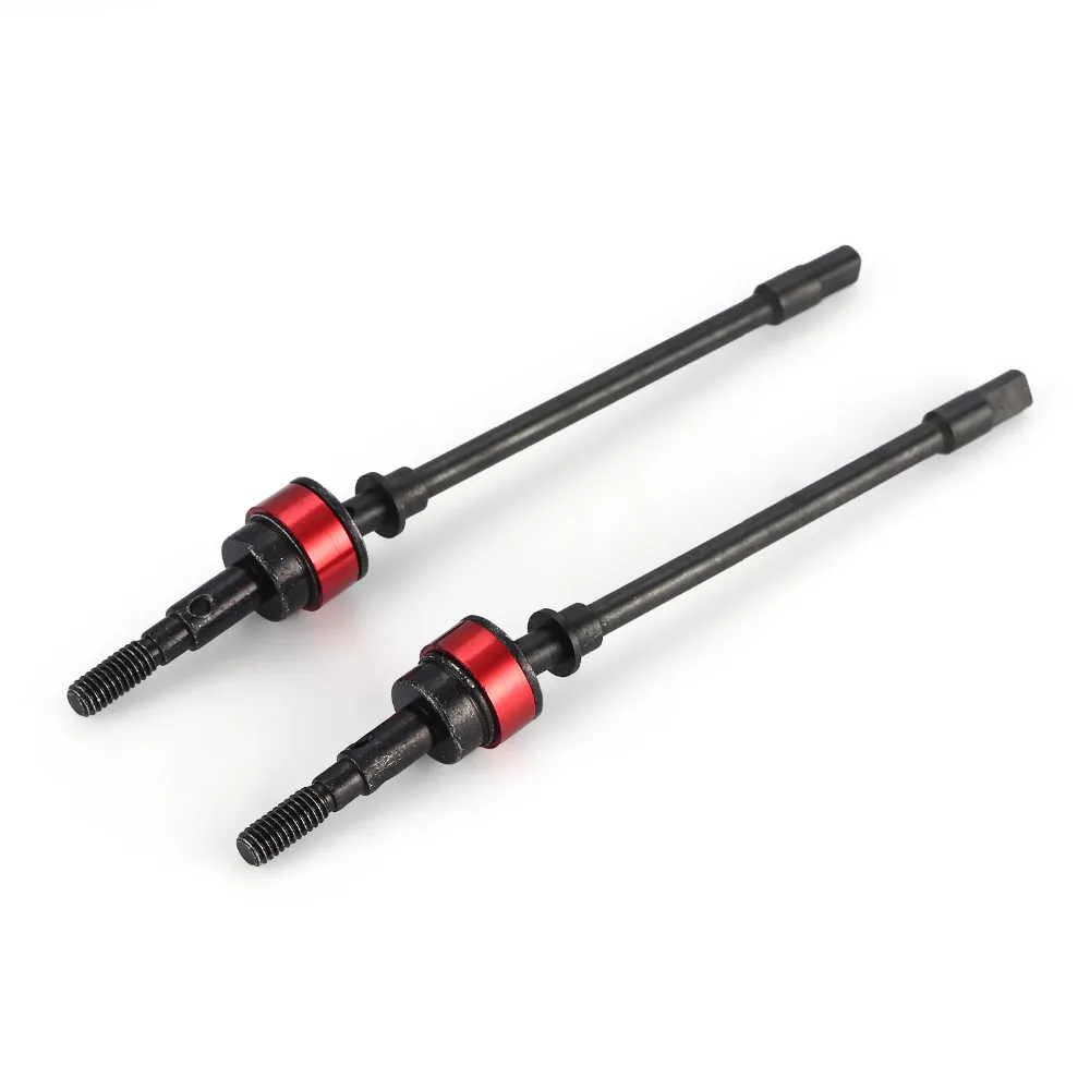 

2PCS Hard Steel CVD Drive Shaft Dogbone for 1/10 Axial SCX10 90022 90021 90035 RC Car Off-road Crawler Vehicle Model