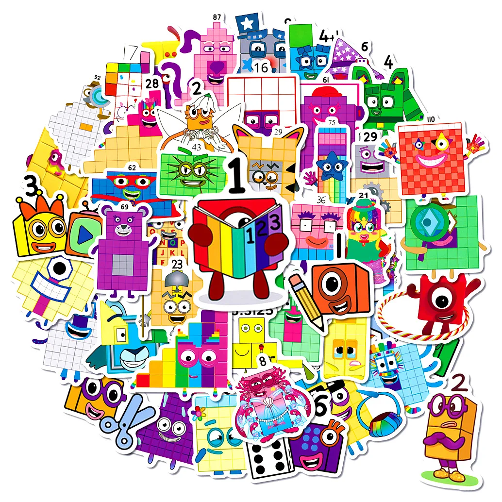 50 шт. детский цифровой конструктор-пазл