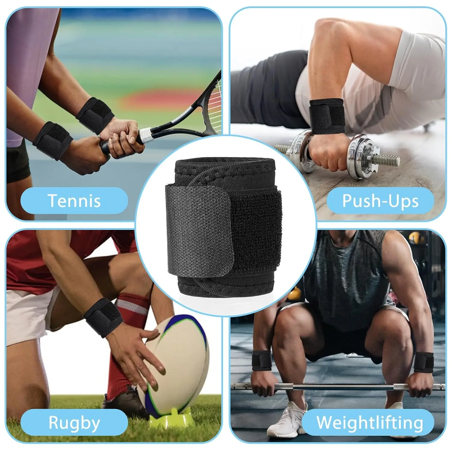 Регулируемая поддержка запястья браслет для бега велоспорта фитнеса йоги