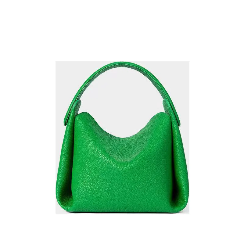 2023 new design of matching large soft cigarette case bag niche urban minimalist style saddlebag female handbag