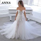 Женское платье без бретелек ANNA BEAUTY, свадебное платье из фатина, Женская юбка