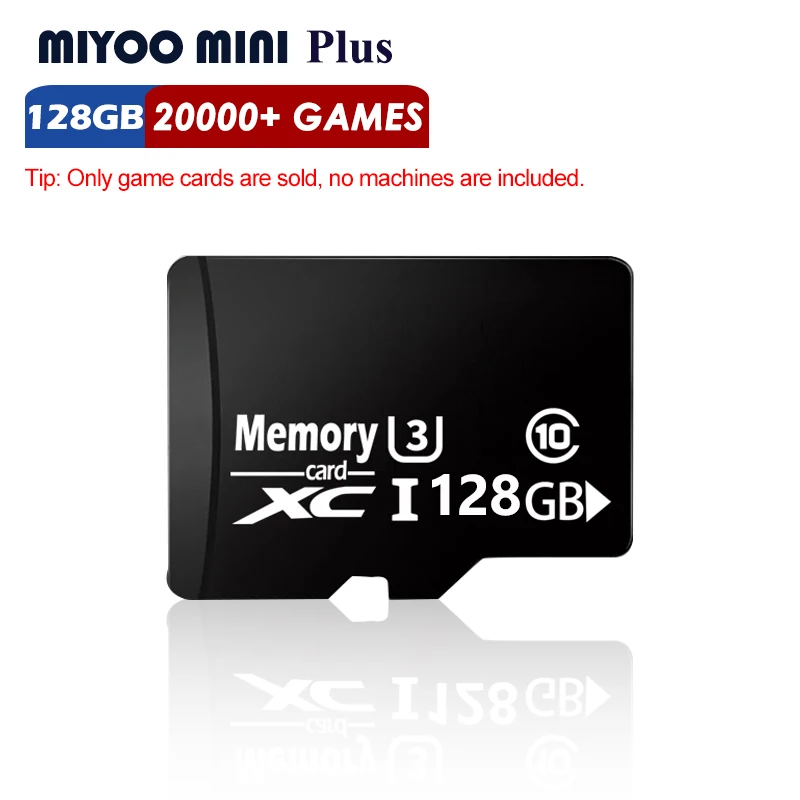 Memory Card TF Card SD card For MIYOO MINI PLUS Handheld Game Console Player 128GB 20000Games For Game Stick 32GB 64GB 128GB images - 6