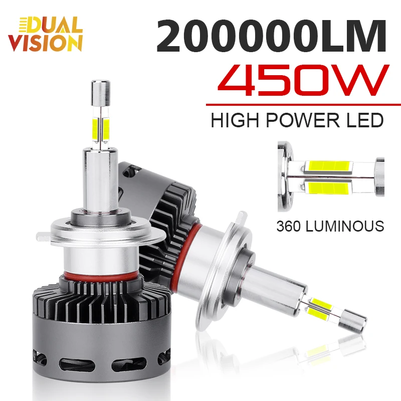 

Лампы для автомобильных фар, H1 H4 450 HB3 HB4 360 H8 H9 H11