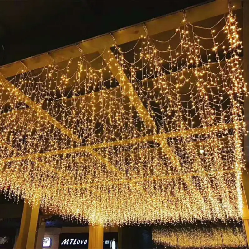 

3.5m Fairy String Lights 96LED Christmas Lights 8 Lighting Modes Bedroom Outdoor Waterproof Wedding Party Holiday Decor Light