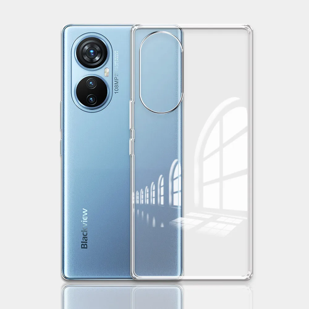 Для Blackview A200 Pro Чехол прозрачный силиконовый мягкий защитный чехол для A100