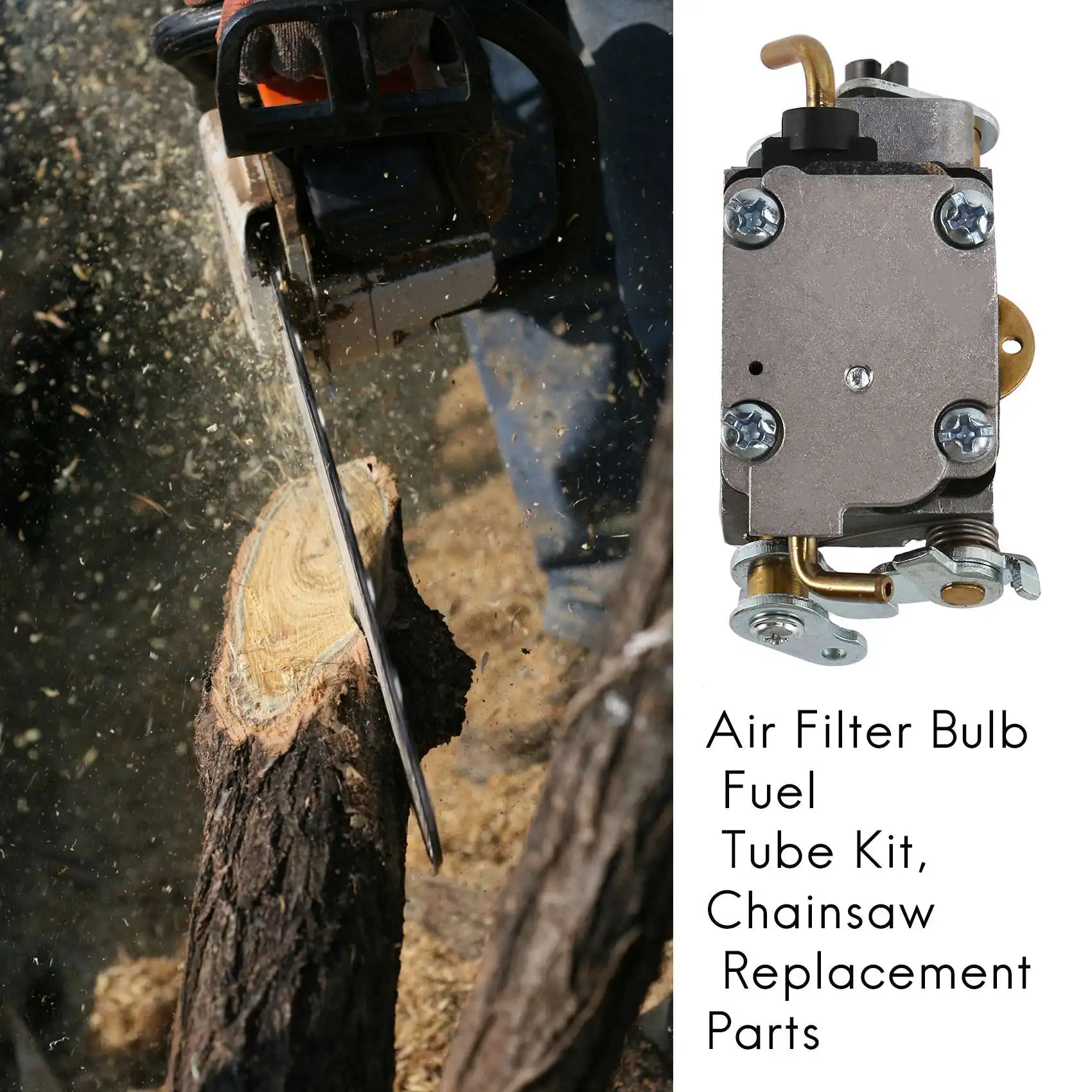 Карбюратор воздушный фильтр лампа комплект топливной трубки для McCulloch CS380 CS340 CS 340