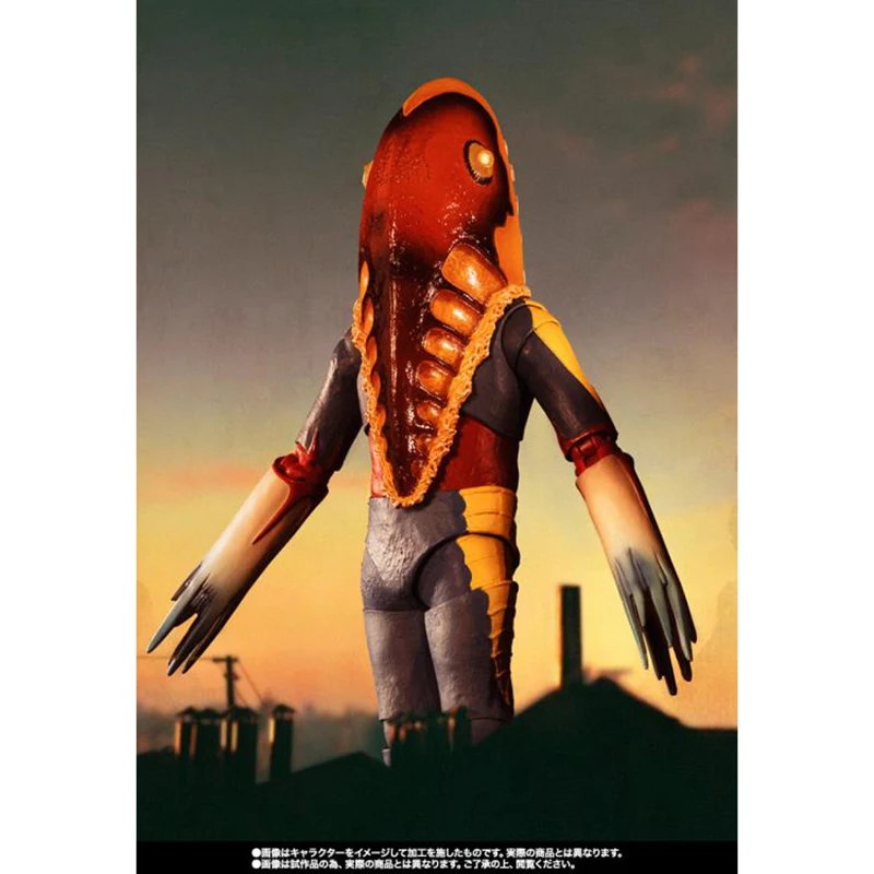 100% оригинал Bandai Shf Ultraseven S.H.Figuarts Alien Metron The Marked Town Ver коллекция аниме фигурки модель