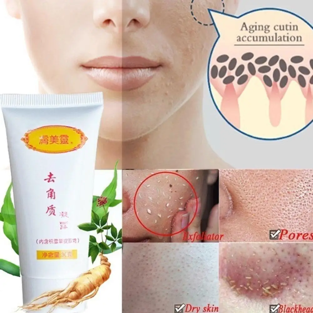 

Exfoliating Gel Scrubs Peeling Dead Skin Removal Gel Cleanser Exfoliating Cream For Face And Body Skin Care H8c1