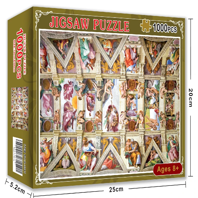 

Пазлы для взрослых, 1000 шт., 70 Х5, 0 см