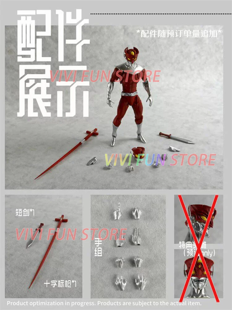 Новинка в наличии: Оригинальная подвижная модель RT Toys Red Nightmare Redman, 112, 16 см (art.: 3920db8ff91d3) - 3920db8ff91d3