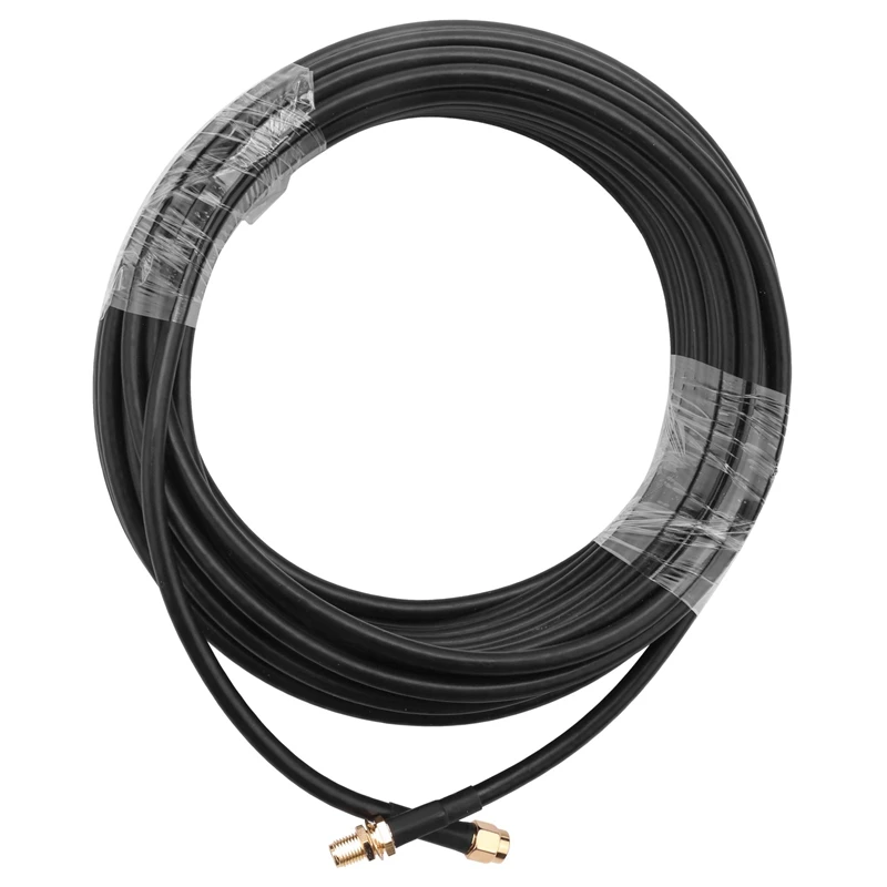 

SMA Wifi Antenna Extension 10M SMA Male To SMA Female Low Loss RG58 Coaxial Cable Patch Lead Coax For 2G/3G/4G LTE