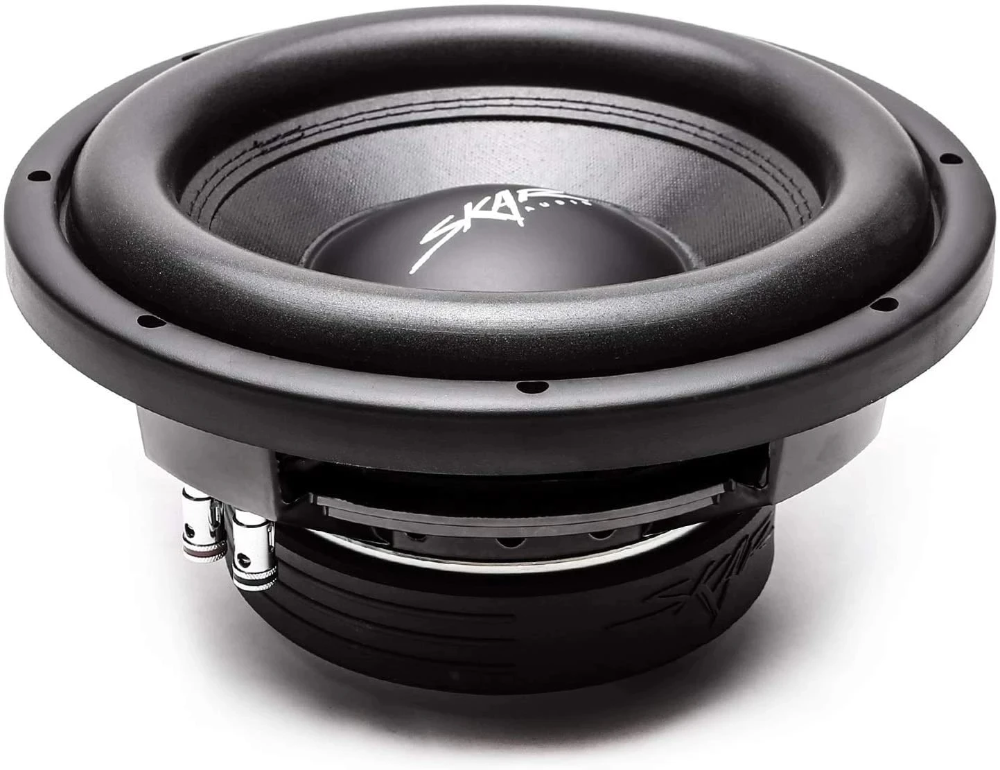 

New low price Skar Audio VD-10 D4 10" 800W Max Power Dual 4 Ohm Shallow Mount Car Subwoofer Metal decorative wall plate