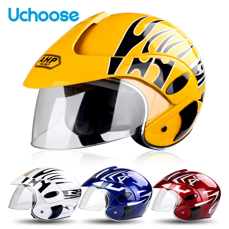 Детский мотоциклетный шлем Uchoose, защитный шлем, детский внедорожный спортивный шлем