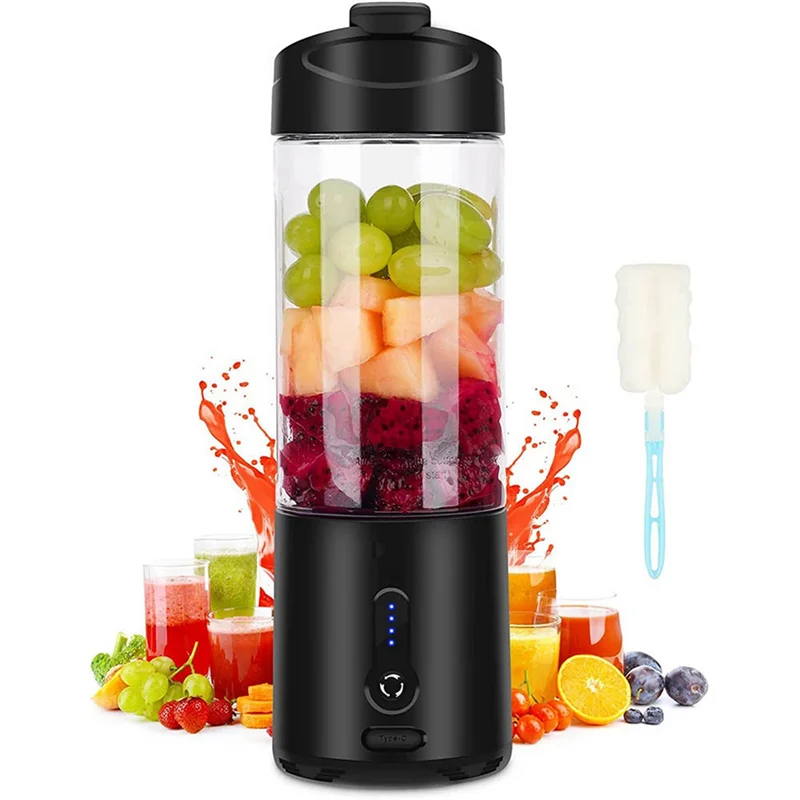 

Portable Blender for Shakes and Smoothies,18 Oz Portable Blenders, Mini Portable Mixer Cup for Travel Sports Kitchen