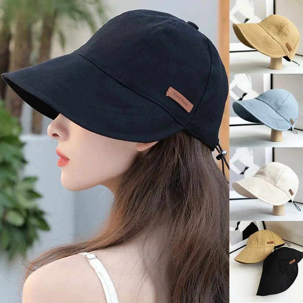 

Men Women Foldable Adjustable Wide Brim Beach Cap Fisherman Cap Bucket Hat Sun Hat