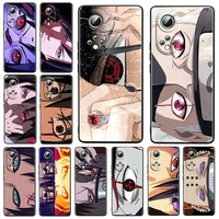 anime naruto eye collection for honor 60 50 30 20 20s pro plus 5g magic3 play5 5t lite tpu soft silicone black phone case fundas