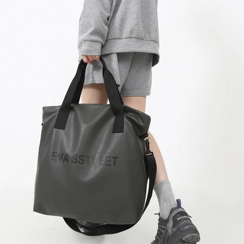 Essentials High Quality Large Capacity Shopping Bags PU Leather Female Shoulder Bag Retro Mens Handbags For Women Tote Bags