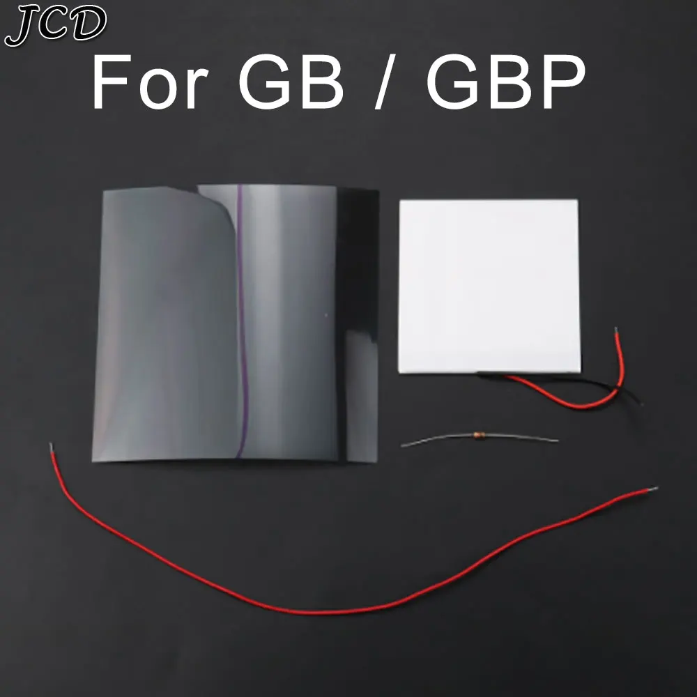 JCD DIY для Gameboy DMG 001 GB GBP мод с подсветкой использует холодную белую ЖК-панель