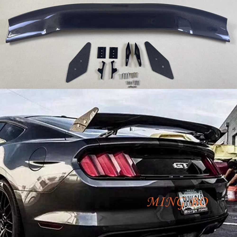 

For Ford Mustang 2015 - 2017 APR style High quality Carbon fiber Rear Spoiler Trunk wing