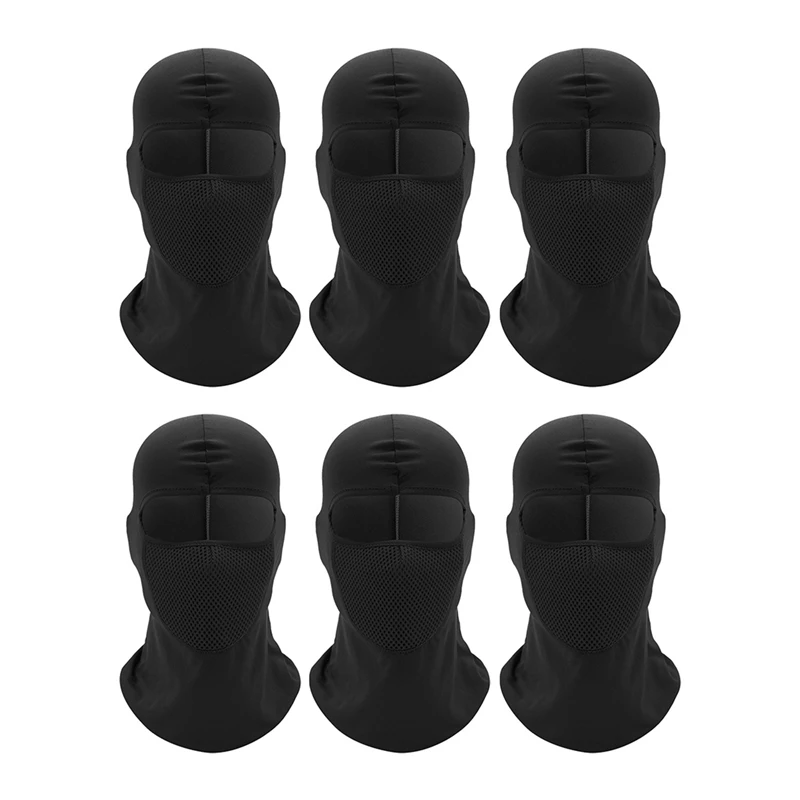 

6 шт., маска-Балаклава от солнца для мужчин и женщин