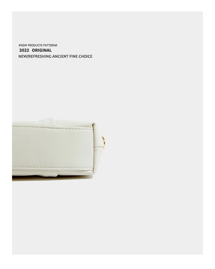 Elmsk 2022 French Style Office Lady Casual Candy Color Bag Women Fashion Pearls Single Shoulder Bag