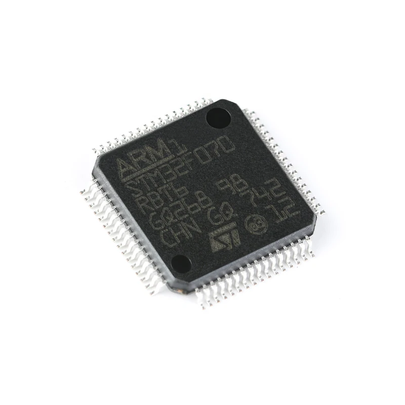 

10PCS/Pack New Original STM32F070RBT6 LQFP-64 ARM Cortex-M0 32-bit microcontroller MCU