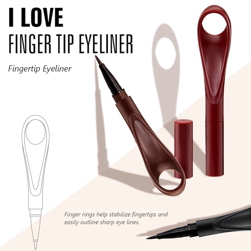 

1 шт. кольцевая жидкая подводка для глаз быстросохнущая подводка для глаз водостойкая устойчивая к поту долговечная подводка для глаз каран...