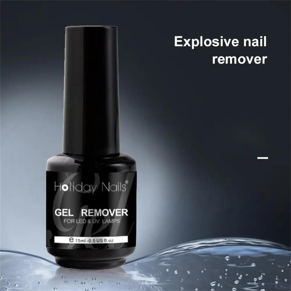 

15ml Burst Gel Polish Remover Phototherapy Soak Off Sticky Layer Cleaner Nail Degreaser Semi-permanent Nail UV Gellak Remover