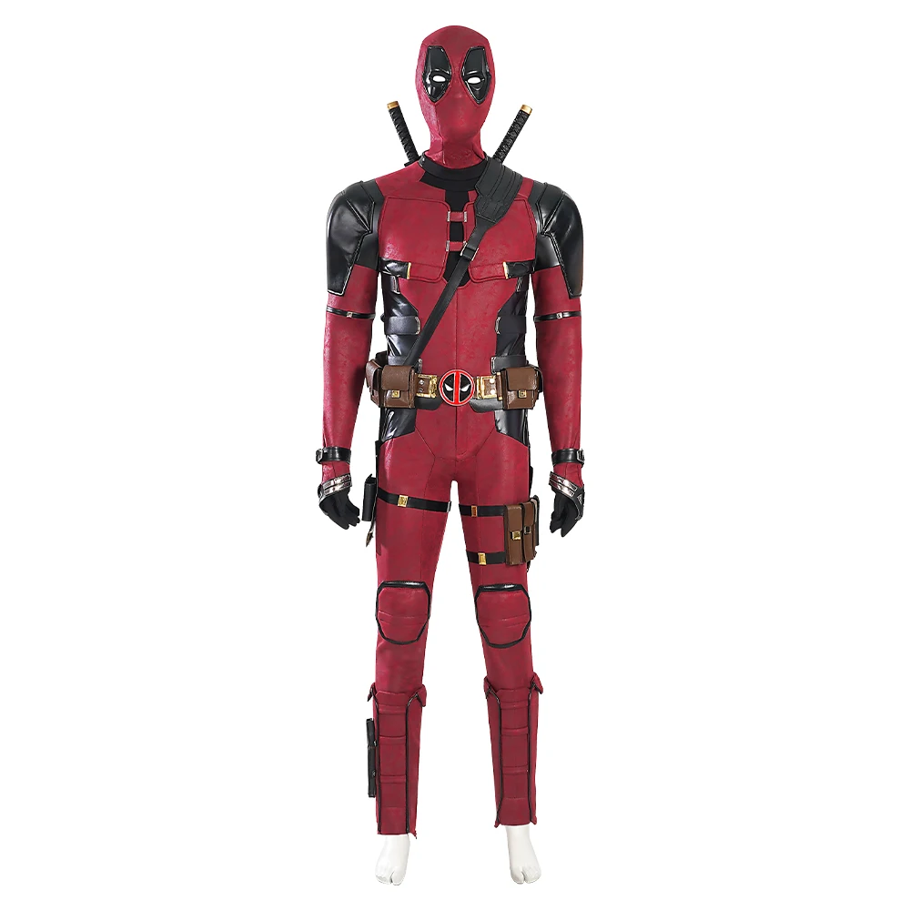 

Wade Winston Wilson Cosplay Costume Merc with a Mouth Cosplay Halloween Christmas Carnival Party Role Play Suit