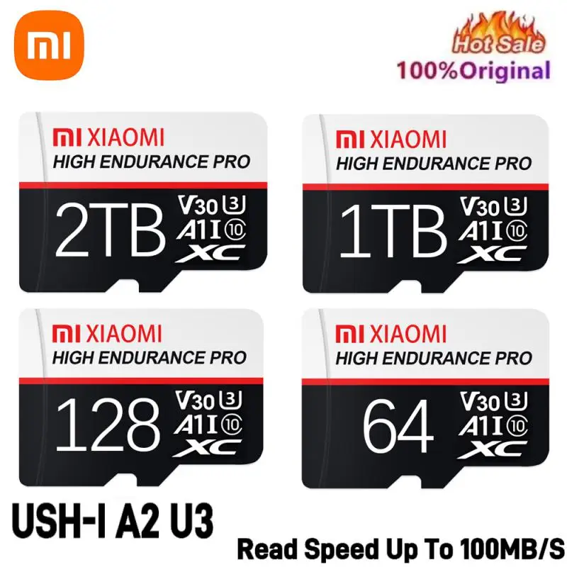 Карта памяти Xiaomi Micro SD 128 ГБ 256 512 SD-карта/TF флэш-карта 1 ТБ Стандартная карта для