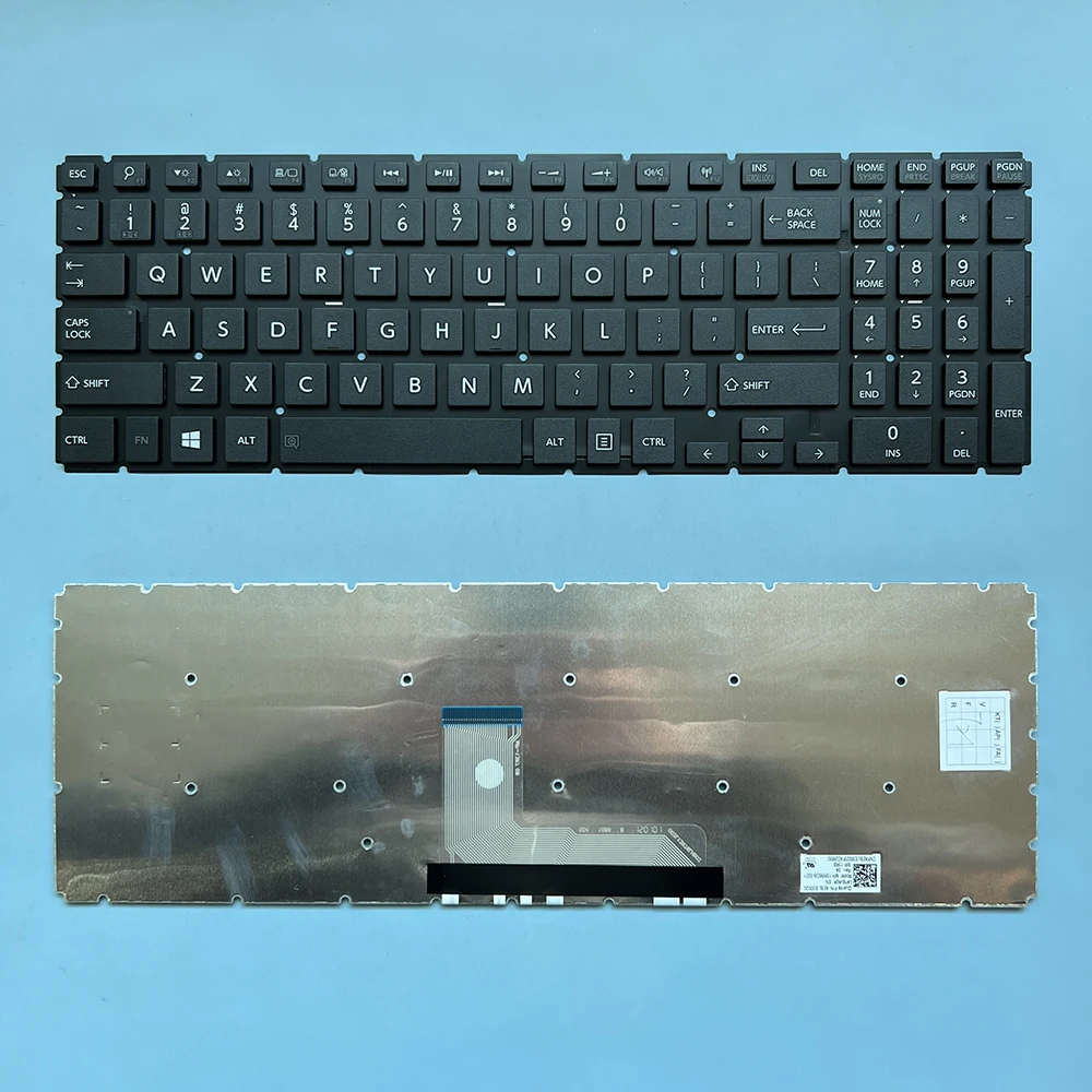 Фото Клавиатура XIN US для ноутбука Toshiba Satellite L50-B L50-C L50D-B L50T-B S50-B S55-B L55-B L55D-B L55T-B P50-C L55-B5276, белая №2