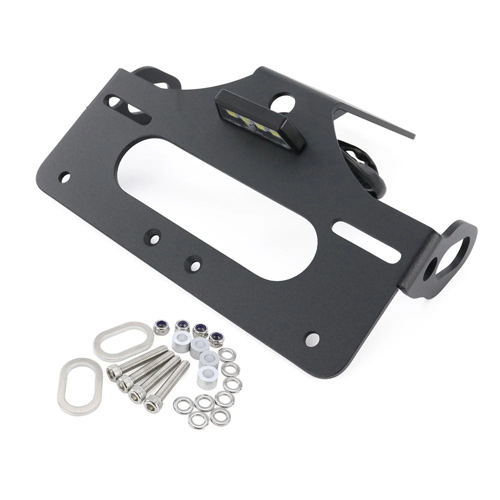 Подходит для Honda CBR500R CB500F 2016-2025 CB500 Hornet 2024 2025, держатель номерного знака, кронштейн, задний хвост, аккуратное крыло, комплект для устранения