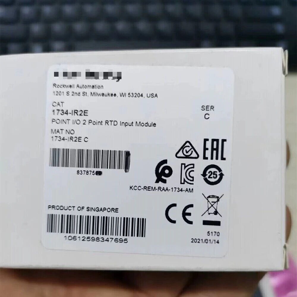 1734-IR2E SER C Новый заводской герметичный модуль ввода RTD термопары