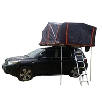 folding aluminum poles hard shell water proof car roof top tent camping