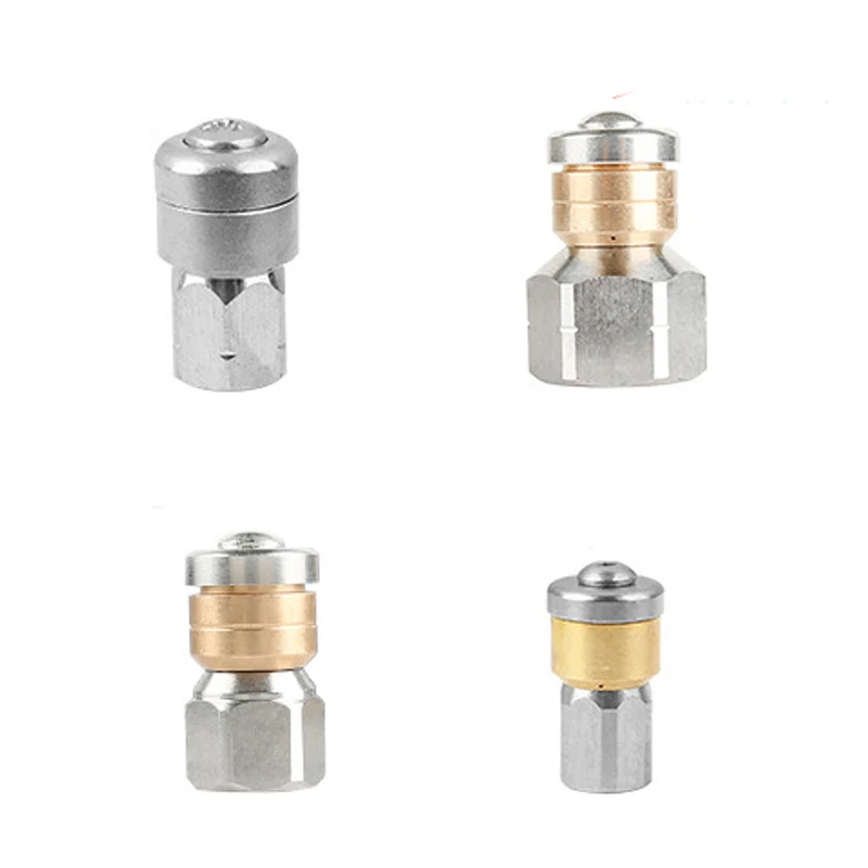 

Вращающаяся насадка для мойки высокого давления Karcher, насадка для шланга из нержавеющей стали 4000 PSI, быстрое соединение, очистка слива