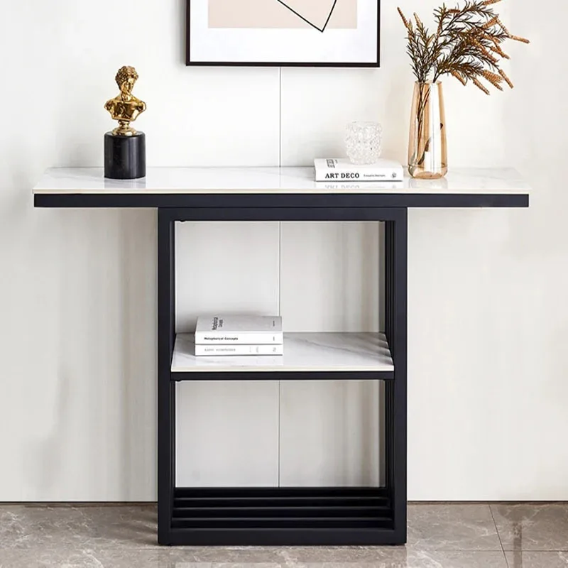 Скандинавская железная консоль для украшения столов мебель гостиной приставка