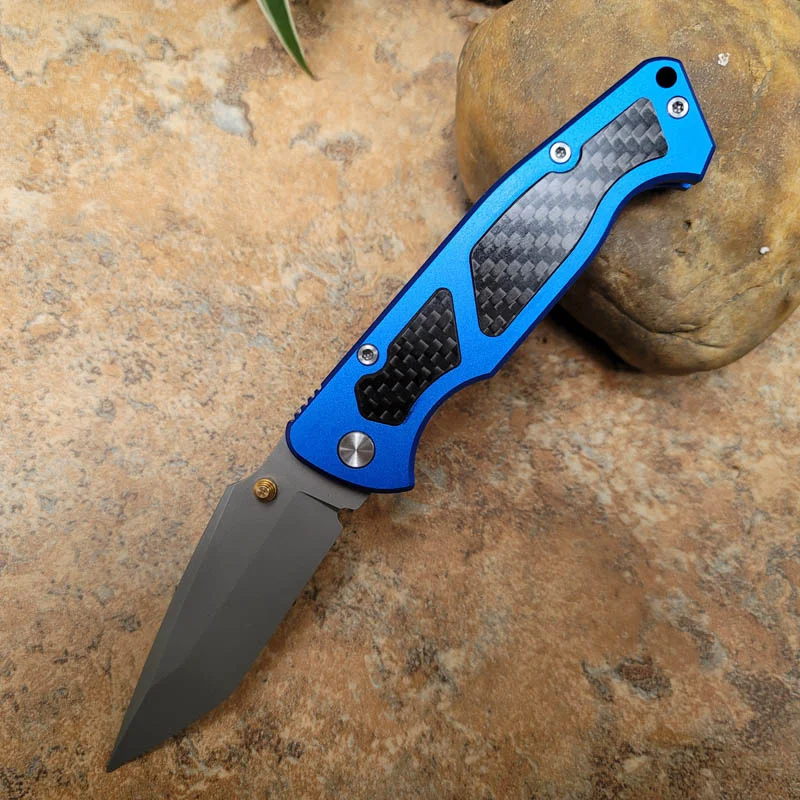 

Colt M-16-K Colt Army Folding Knife D2 Sharp Blade 6063 Aluminum+Carbon Fiber Handle Hunting Camping Outdoor Survivcal EDC Tool