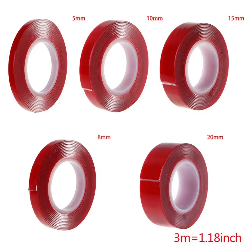 

3 m Double Sided Adhesive Sticker Tape Ultra High Strength Acrylic Mounting Tape
