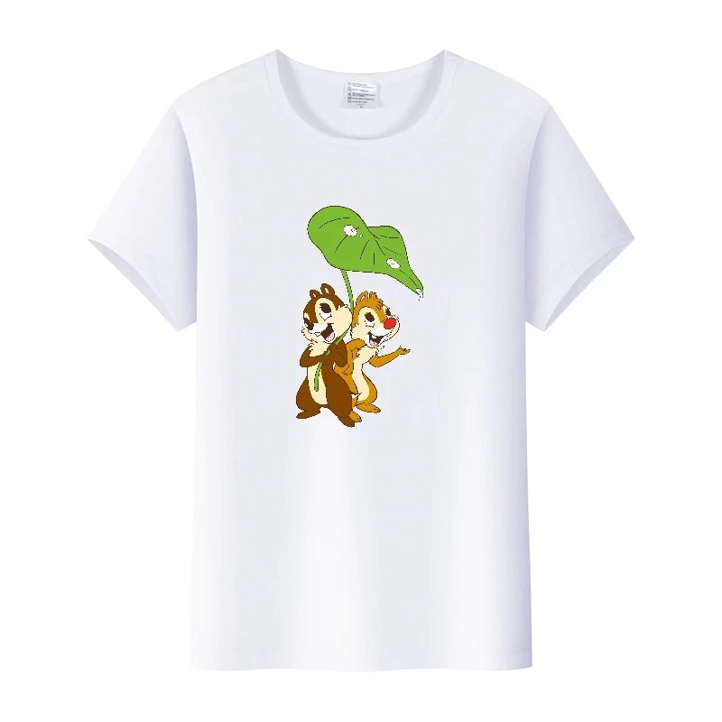 Женские футболки Kawaii Disney с мультяшным рисунком уличная одежда кристаллами